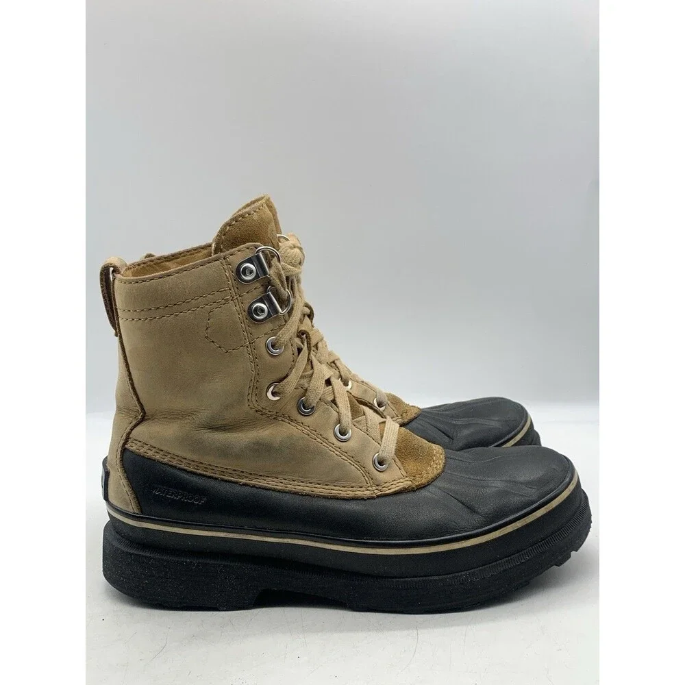 Sorel Caribou Storm Waterproof Boots Men's Size 8.5 Women’s 10